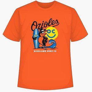 Baltimore Orioles OC Ocean City Surf Co SGA Medium T-Shirt